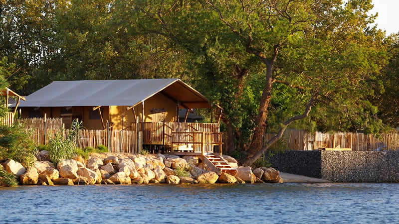 glamping Safaritent en glamping in Frankrijk