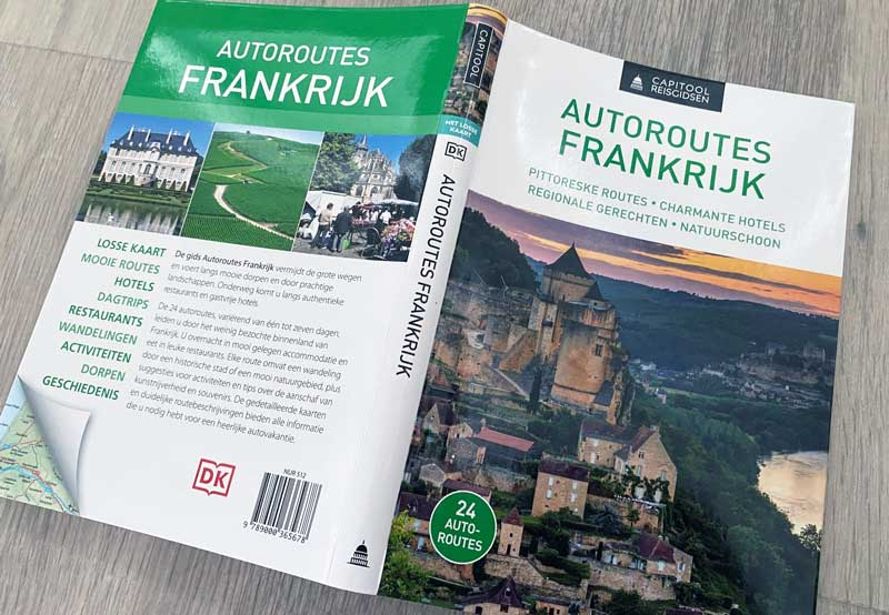 Reisboek met leuke autoroutes door Frankrijk