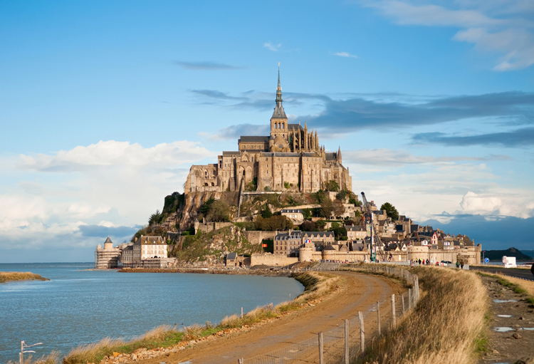 fietsroute van Mont Saint Michel naar Nante