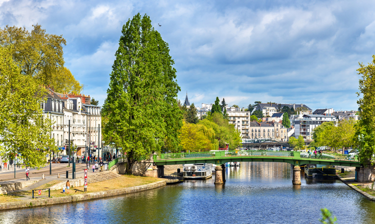 Nantes fietsroute