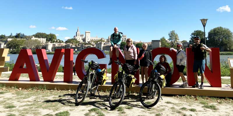 Fietsvakantie Frankrijk met bezoek aan Avignon, onze ervaring