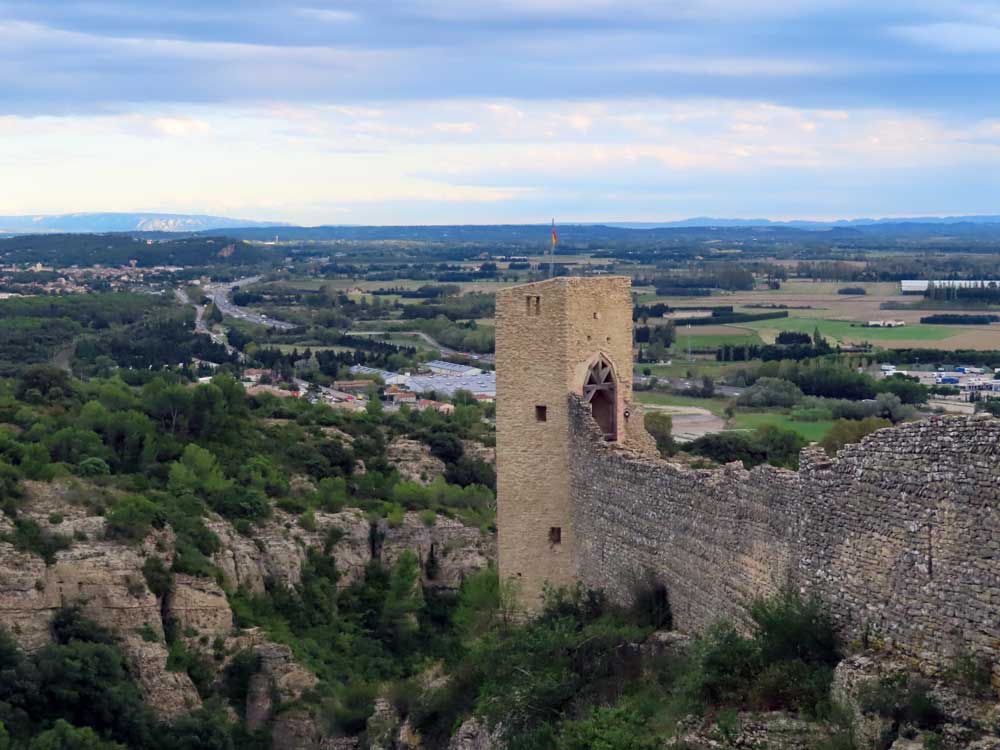 Mooi uitzicht Rhonevallei / Vaucluse